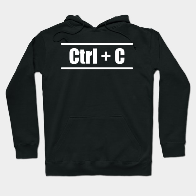 Ctrl C + Ctrl V - Mother Father Doughter Son Partner Look Hoodie by Bohnenkern